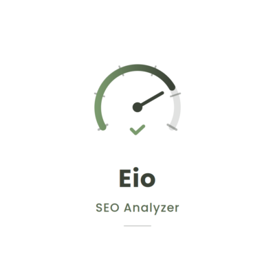 【Eio SEO Analyzer】ウェブサイトのSEO状態をワンクリックでスキャンして100点満点で評価