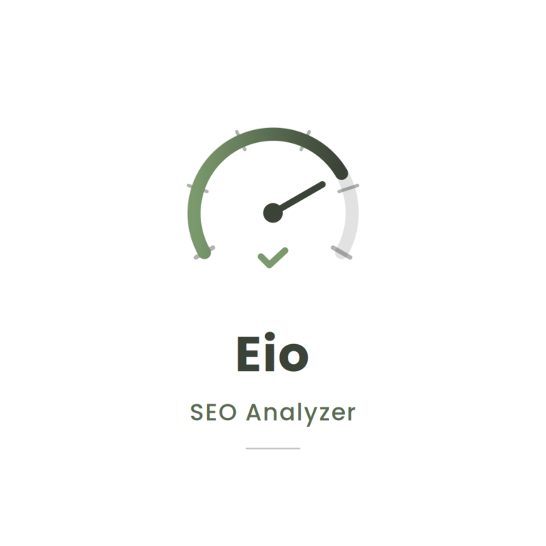 【Eio SEO Analyzer】ウェブサイトのSEO状態をワンクリックでスキャンして100点満点で評価