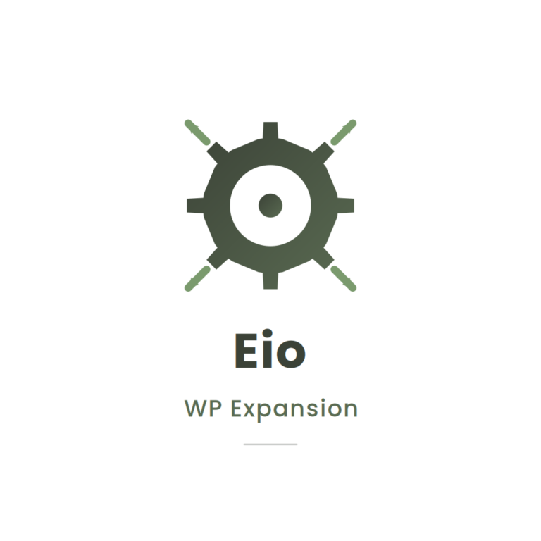 【Eio WP Expansion】ウェブサイト運用を楽にする機能が全部入りのWordPressプラグイン